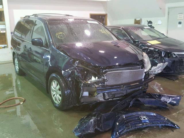 5FNRL38648B037106 - 2008 HONDA ODYSSEY EX BLUE photo 1