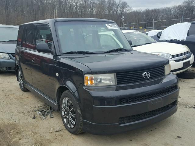 JTLKT324150210085 - 2005 TOYOTA SCION XB BLACK photo 1