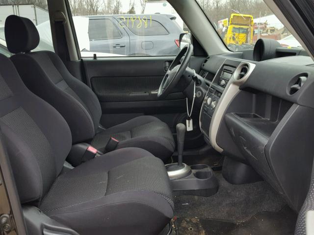 JTLKT324150210085 - 2005 TOYOTA SCION XB 黑色 照片 5