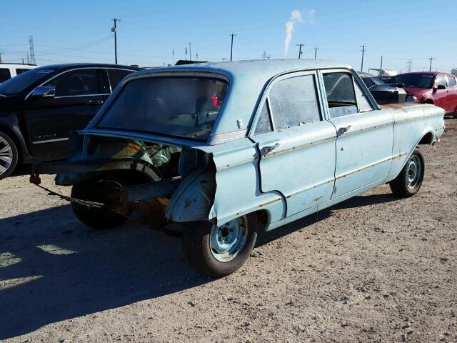 3H02F550569 - 1963 MERCURY COMET BLUE photo 4