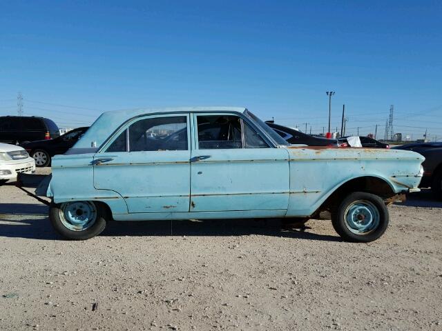 3H02F550569 - 1963 MERCURY COMET BLUE photo 9