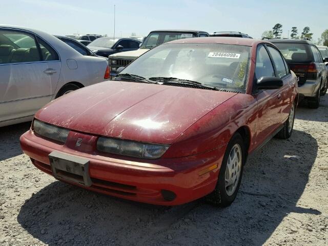 1G8ZK5271VZ378866 - 1997 SATURN SL2 RED photo 2