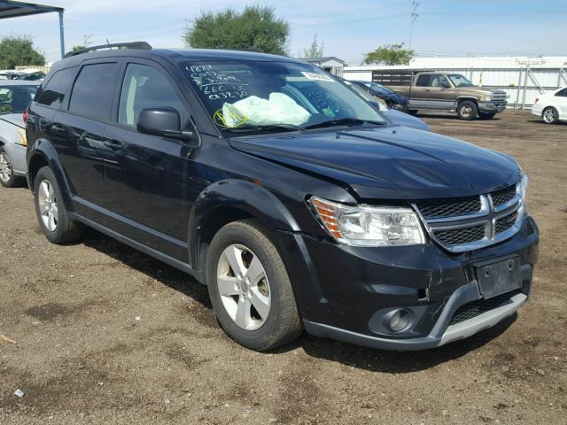 3C4PDCBB8CT394888 - 2012 DODGE JOURNEY SX BLACK photo 1