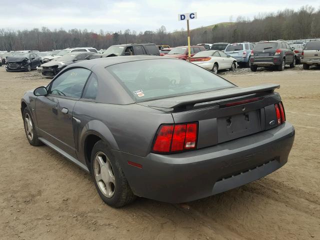 1FAFP40413F354908 - 2003 FORD MUSTANG GRAY photo 3