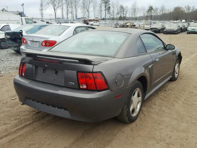 1FAFP40413F354908 - 2003 FORD MUSTANG GRAY photo 4