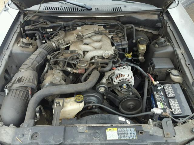 1FAFP40413F354908 - 2003 FORD MUSTANG GRAY photo 7