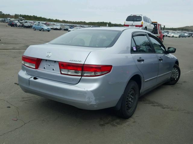 1HGCM56184A148770 - 2004 HONDA ACCORD DX SILVER photo 4