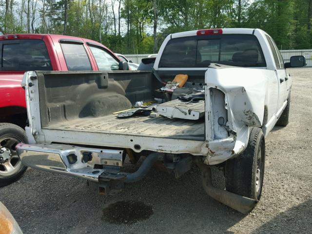 3D7KR28C85G761568 - 2005 DODGE RAM 2500 S WHITE photo 4
