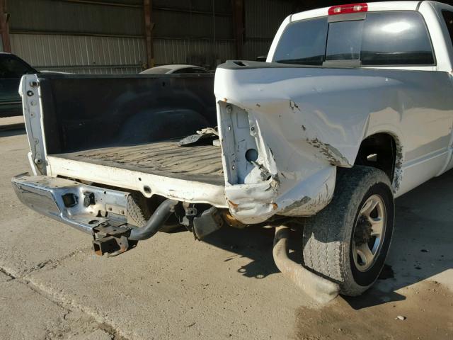 3D7KR28C85G761568 - 2005 DODGE RAM 2500 S WHITE photo 9
