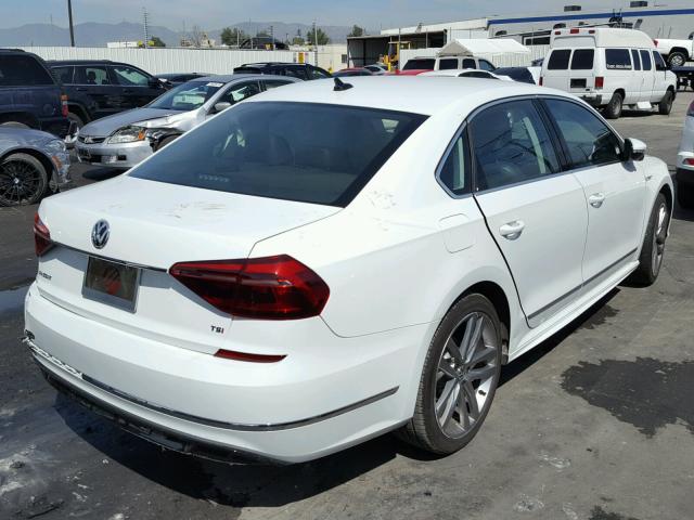 1VWDT7A32HC080726 - 2017 VOLKSWAGEN PASSAT R-L WHITE photo 4