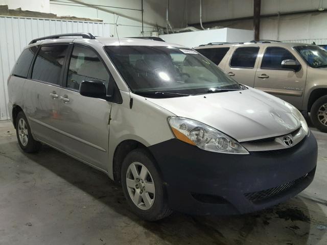 5TDZA23C86S391443 - 2006 TOYOTA SIENNA CE SILVER photo 1