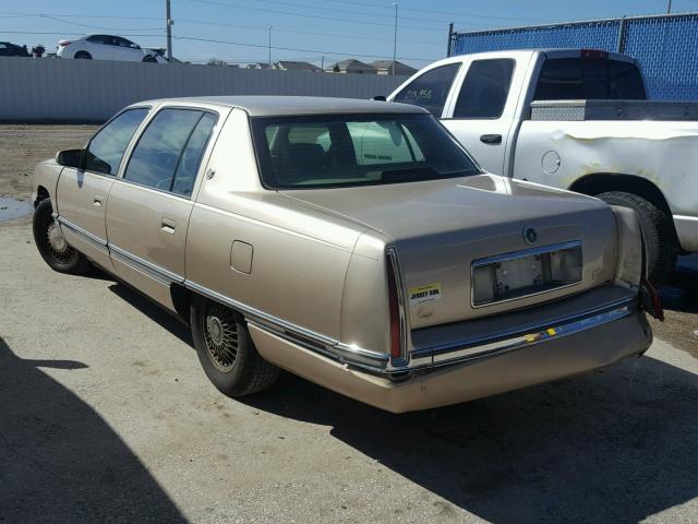 1G6KD52B0SU227535 - 1995 CADILLAC DEVILLE GOLD photo 3