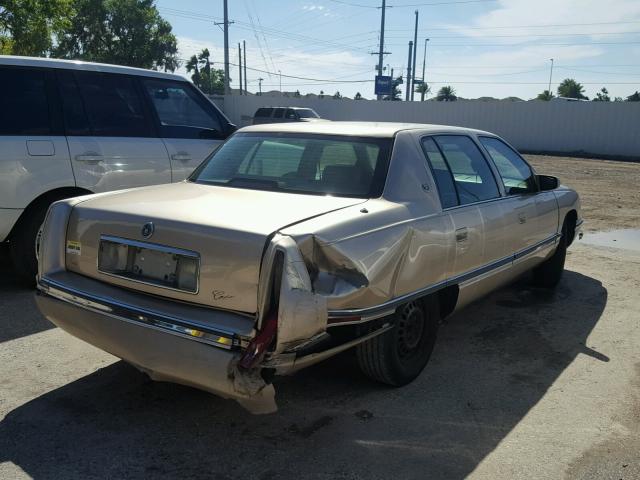 1G6KD52B0SU227535 - 1995 CADILLAC DEVILLE GOLD photo 4