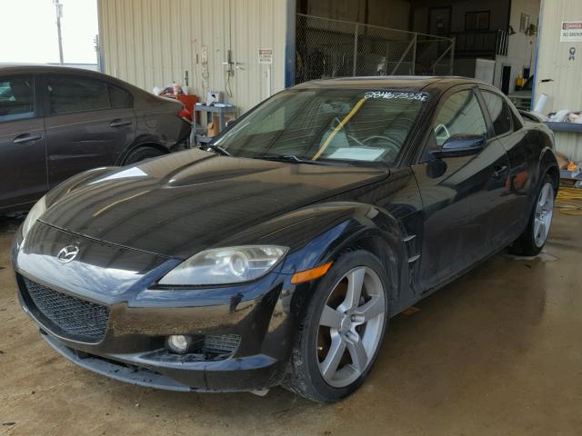 JM1FE173140115472 - 2004 MAZDA RX8 Czarny zdjęcie 2