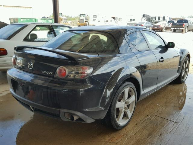 JM1FE173140115472 - 2004 MAZDA RX8 Czarny zdjęcie 4