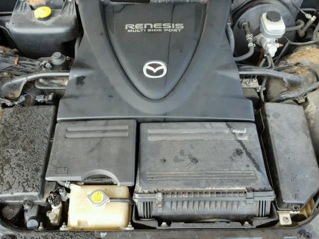 JM1FE173140115472 - 2004 MAZDA RX8 Czarny zdjęcie 7