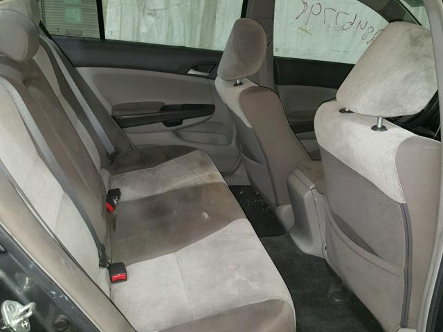 1HGCP26409A186775 - 2009 HONDA ACCORD LXP GRAY photo 6