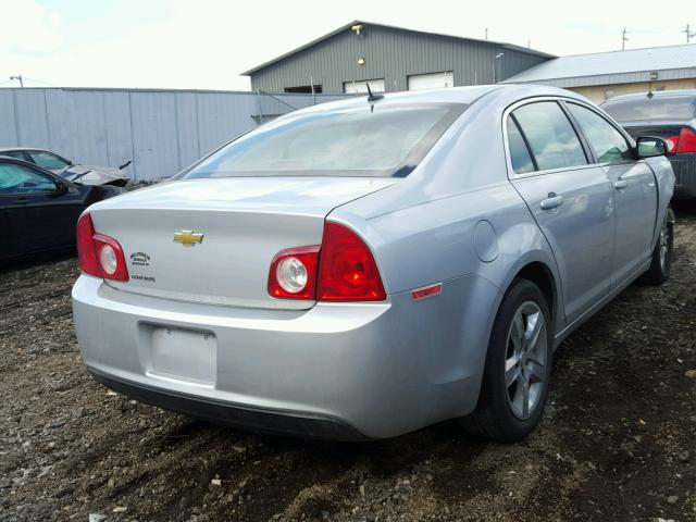 1G1ZB5E16BF301221 - 2011 CHEVROLET MALIBU LS SILVER photo 4