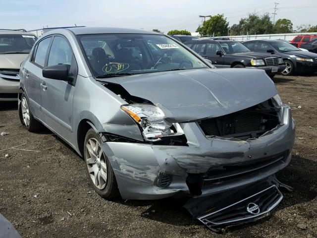 3N1AB6AP2AL727919 - 2010 NISSAN SENTRA 2.0 GRAY photo 1