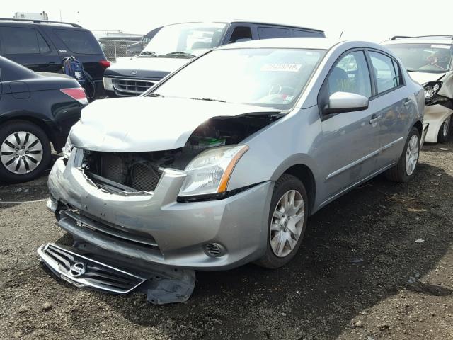 3N1AB6AP2AL727919 - 2010 NISSAN SENTRA 2.0 GRAY photo 2