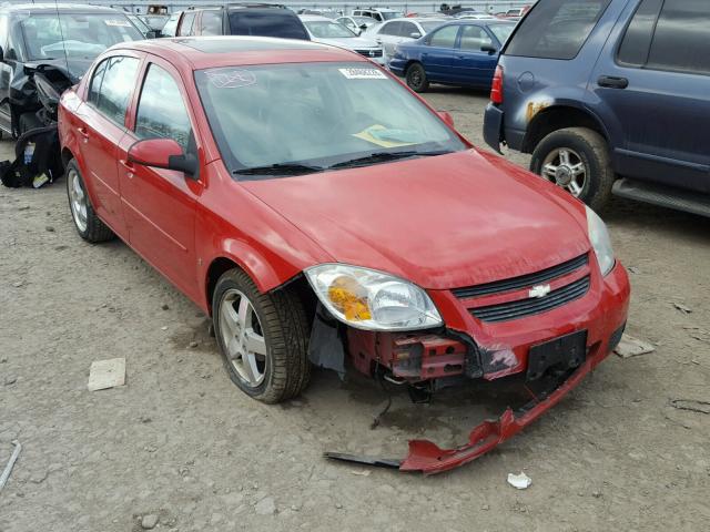 1G1AL58F667798207 - 2006 CHEVROLET COBALT LT RED photo 1