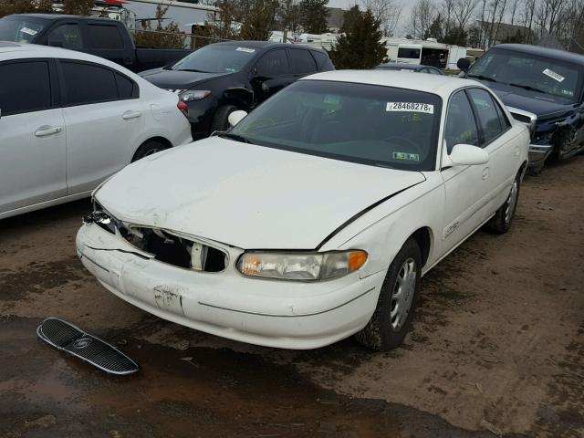 2G4WS52J121243360 - 2002 BUICK CENTURY CU WHITE photo 2