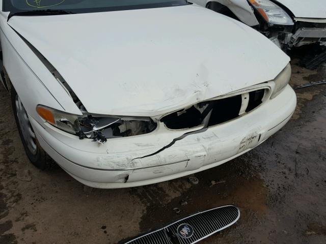 2G4WS52J121243360 - 2002 BUICK CENTURY CU WHITE photo 9