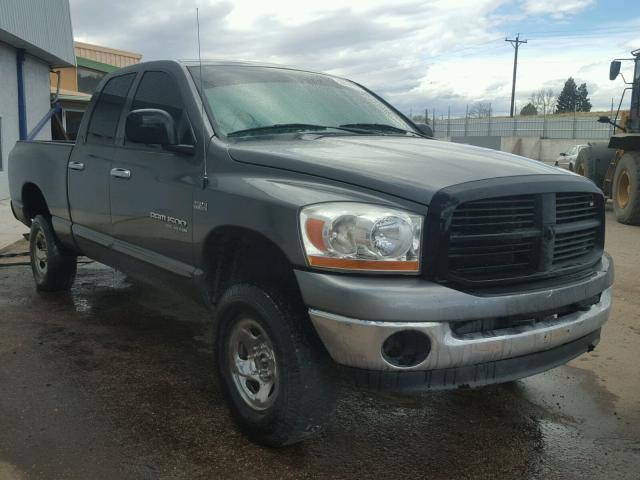 1D7HU182X6S553955 - 2006 DODGE RAM 1500 S GRAY photo 1