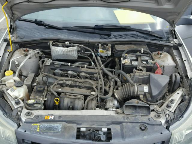 1FAHP3GN2AW235554 - 2010 FORD FOCUS SES SILVER photo 7