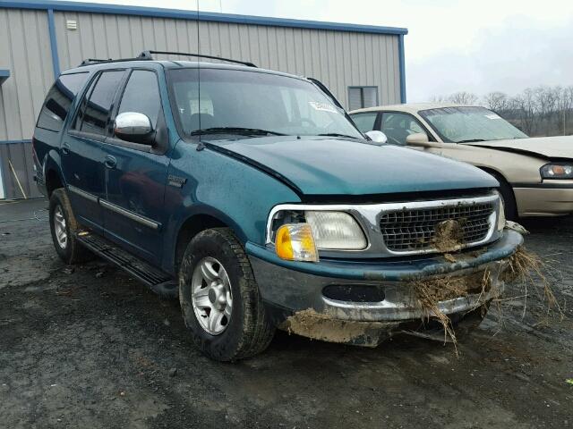 1FMRU17L8WLB18270 - 1998 FORD EXPEDITION GREEN photo 1