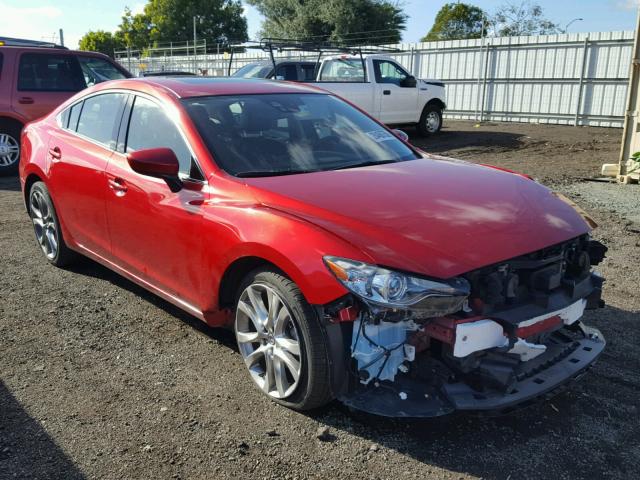 JM1GJ1W57F1224700 - 2015 MAZDA 6 GRAND TO RED photo 1