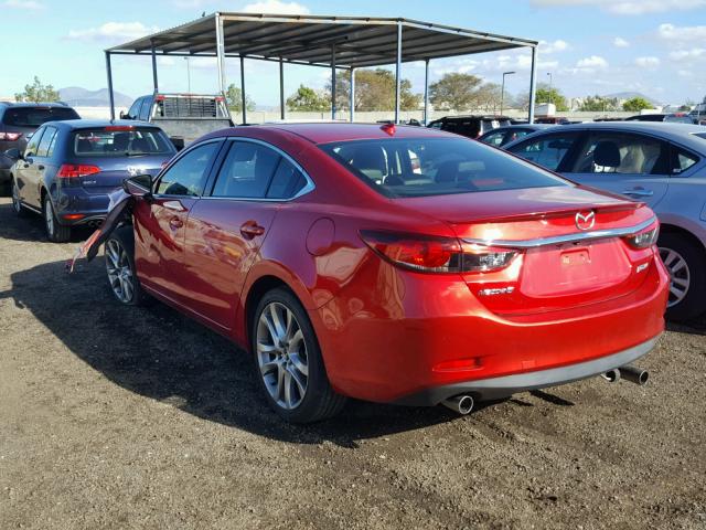 JM1GJ1W57F1224700 - 2015 MAZDA 6 GRAND TO RED photo 3