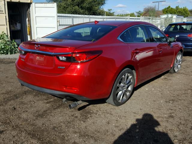 JM1GJ1W57F1224700 - 2015 MAZDA 6 GRAND TO RED photo 4