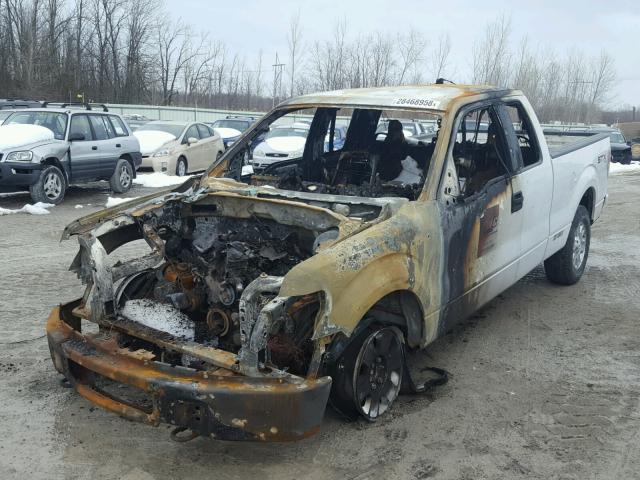 1FTEX1EM1CKE28218 - 2012 FORD F150 SUPER BURN photo 2