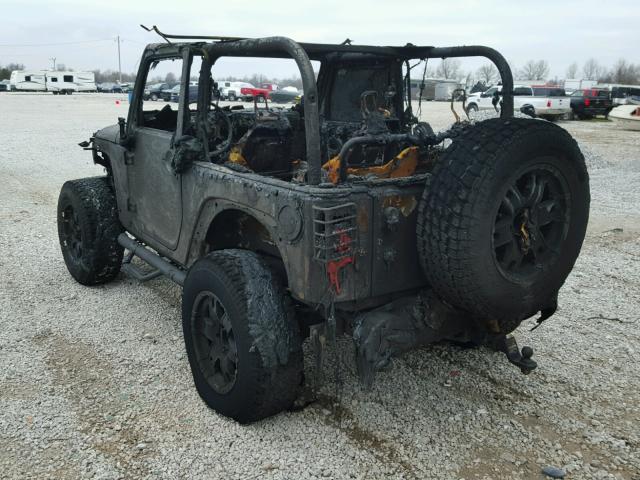 1J4AA2D16BL537905 - 2011 JEEP WRANGLER S BURN photo 3