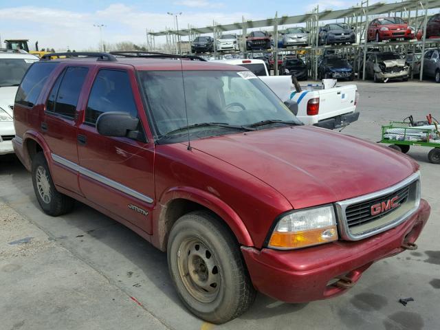 1GKDT13WXY2403907 - 2000 GMC JIMMY / EN RED photo 1