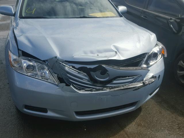 JTNBK46K673025587 - 2007 TOYOTA CAMRY NEW BLUE photo 9