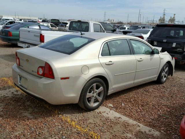 1G1ZF575X9F178537 - 2009 CHEVROLET MALIBU HYB BEIGE photo 4