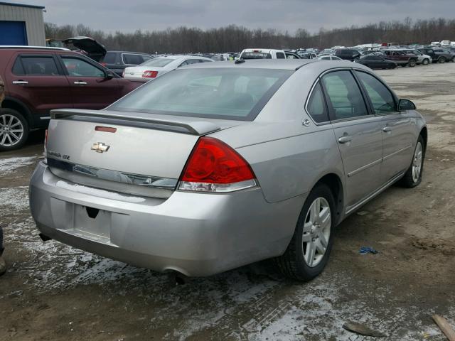 2G1WU581569203806 - 2006 CHEVROLET IMPALA LTZ SILVER photo 4