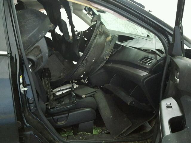 JHLRM4H52CC027743 - 2012 HONDA CR-V EX შავი ფოტო 5