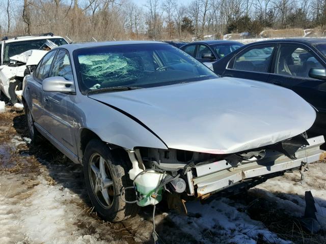 1G2WP52K4YF322977 - 2000 PONTIAC GRAND PRIX GRAY photo 1