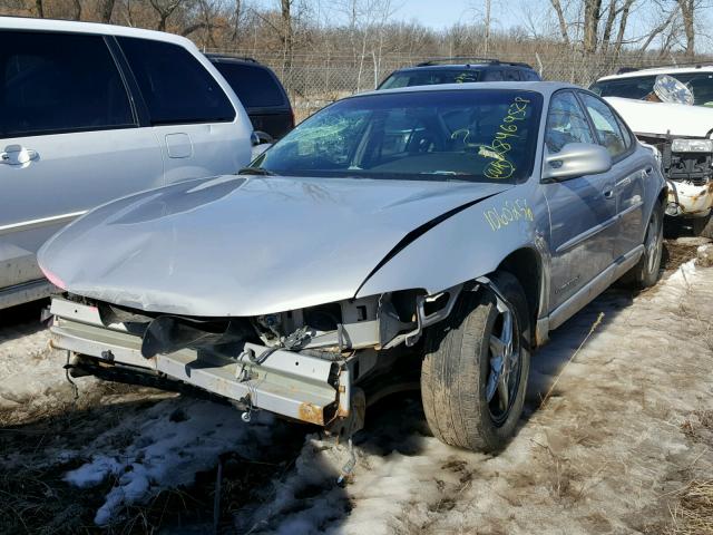 1G2WP52K4YF322977 - 2000 PONTIAC GRAND PRIX GRAY photo 2