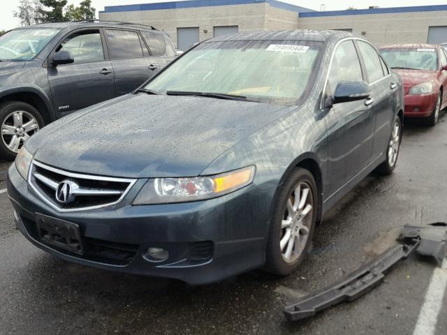 JH4CL96966C025277 - 2006 ACURA TSX GREEN photo 2