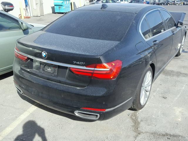 WBA7E2C53JG742661 - 2018 BMW 740 I BLACK photo 4