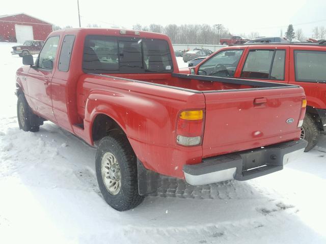 1FTZR15X9WTA49505 - 1998 FORD RANGER SUP RED photo 3