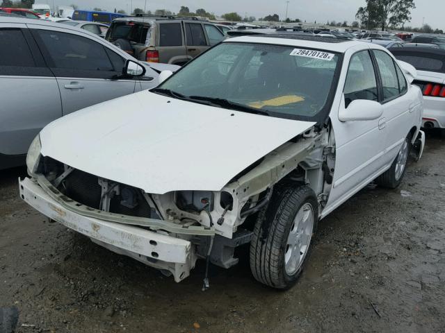 3N1CB51D66L453866 - 2006 NISSAN SENTRA 1.8 WHITE photo 2