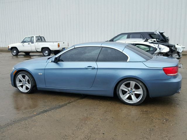 WBAWL73538PX59615 - 2008 BMW 335 I BLUE photo 9