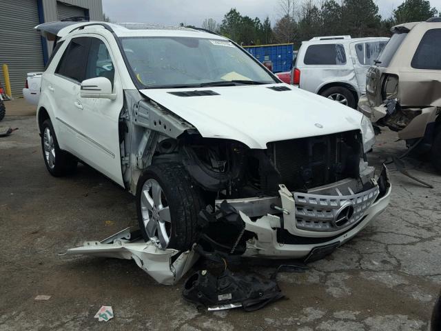 4JGBB8GB0BA687997 - 2011 MERCEDES-BENZ ML 350 4MA WHITE photo 1