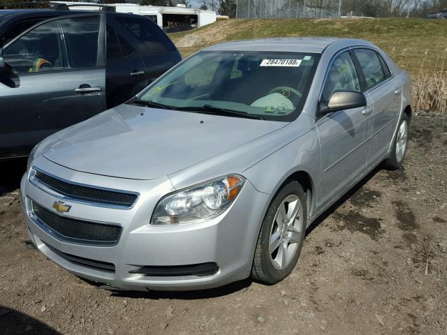 1G1ZB5E1XBF171654 - 2011 CHEVROLET MALIBU LS SILVER photo 2