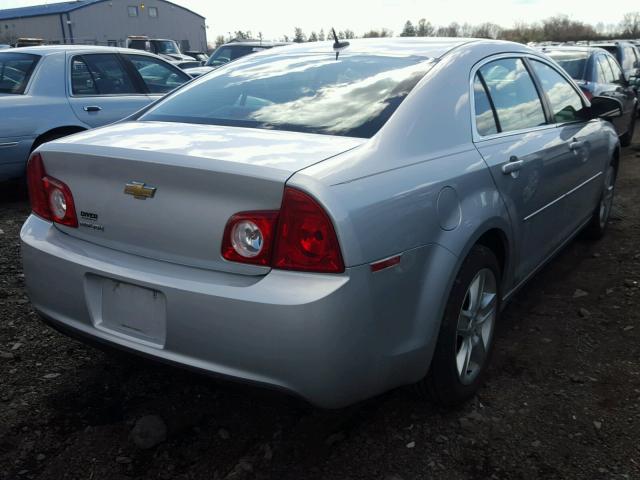 1G1ZB5E1XBF171654 - 2011 CHEVROLET MALIBU LS SILVER photo 4